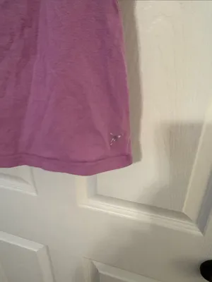Old Navy Women's Lavender Cottonblend Short Sleeve Scoop Neck Active Tee thumbnail 4