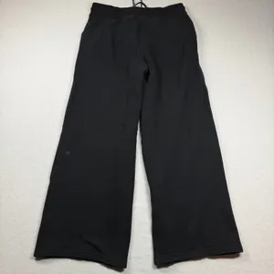 Lululemon Scuba Mid-Rise Wide-Leg Pant Black Size 8 Sweatpants thumbnail 2