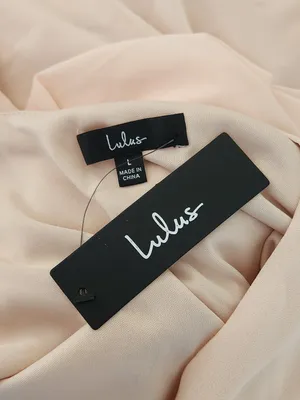 Lulus Long Sleeve Blush Pink Formal Dress Size Large NWT Wedding Guest Dress thumbnail 11