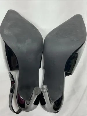 Womans New Coutgo Sling Back Pumps Black Size 8.5 Stiletto Heel thumbnail 6