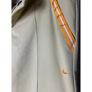 Nike Golf Pants Womens M Beige Khaki Orange Stripe Dri Fit Straight Leg thumbnail 11