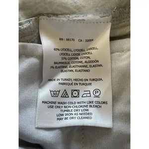 ANTHROPOLOGIE Bowery Pants Women's 4R‎ Black White Pineapple Print Crop Skinny thumbnail 7