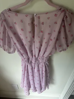 Altar'd State Dress Romper Floral thumbnail 3