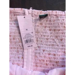 Wild Fable NWT Pink Floral Strapless Midi‎ Dress Smocked XL Cottagecore Soft Girl Romantic thumbnail 5