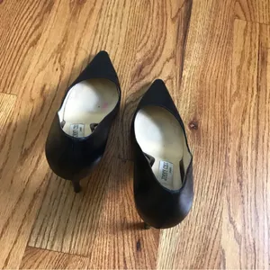 Jimmy Choo Black Leather Pumps thumbnail 4