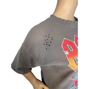 Unbranded AC/DC Graphic Distressed Short Sleeve Rock Band T-Shirt thumbnail 2