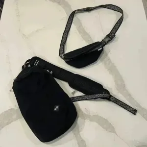 Chaco Radlands Sling Pack and Mini Hip Pack Matching Set Black Silver Metallic thumbnail 1