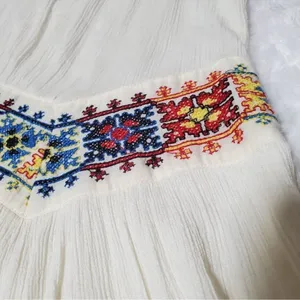 Free People Light Heart Dress with Embroidered Waistline S thumbnail 3