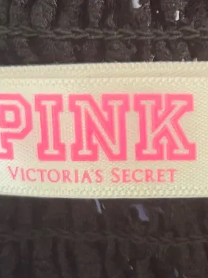 Victoria's Secret Black Lace Bralette with Multicolor Floral Embroidery thumbnail 5