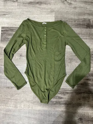 FREE PEOPLE Sloane Bodysuit in Adventurer thumbnail 2