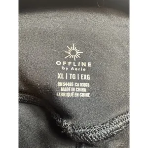 Offline by aerie Black The Hugger Running Athletic Shorts Womens XL‎ thumbnail 8
