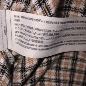 Hollister plaid down down shirt size medium thumbnail 4