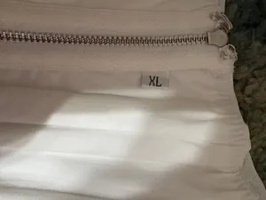 White corset top Size XL thumbnail 4