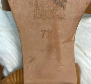 Madewell Sandals Size 7.5 Leather Upper Lining And Sole See All Photos thumbnail 5