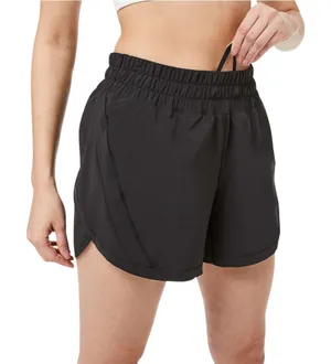 Lululemon Track That Short Mid Rise 5" Black thumbnail 1