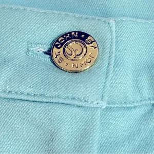 St. John Sport by Marie Gray Robins Egg Blue Straight‎ Leg Pants Size 8 thumbnail 6