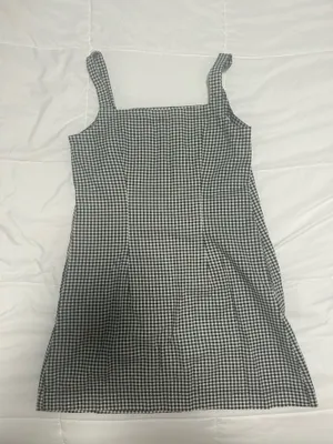 Target Black and White gingham dress thumbnail 3
