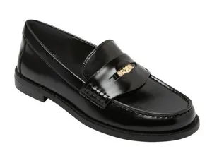 NWT A New Day Womens Phyllis Penny Loafers 94462375 Black 5.5M thumbnail 1