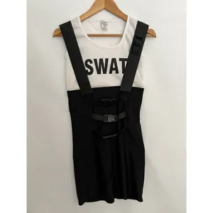 Leg Avenue Spirit Halloween Women's Halloween Costume SWAT Officer, S/M, New Without Tag thumbnail 2