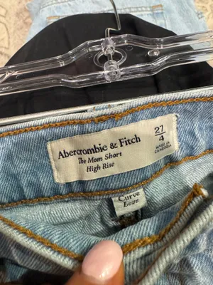 Abercrombie Curve Love Jean Shorts thumbnail 3