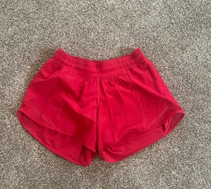 Red Lululemon Hotty Hot Shorts thumbnail 2