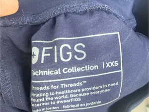 Navy figs pants xxs thumbnail 2