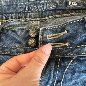 Miss Me Light Blue Straight Jeans JPW5069-3 thumbnail 3