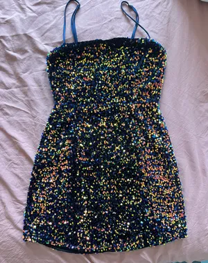Selfie Leslie Sequin Mini Dress thumbnail 3