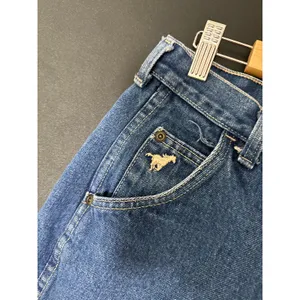 Wrangler Vintage Jeans Womens 16 Blue No Fault Denim Straight Leg Horse‎ Pocket thumbnail 7