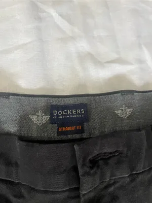 Men's Black Chino Pants Size 10 thumbnail 3