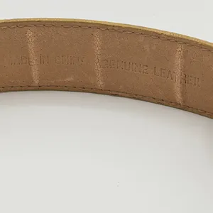 Ritz Size M Gold Leather Belt Braided Wrapped Buckle Boho Western 80s Style thumbnail 6