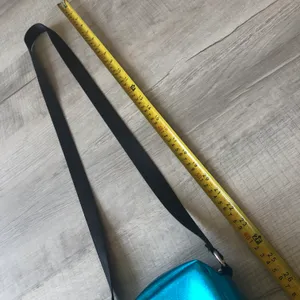 Metallic Blue Crossbody Bag thumbnail 7