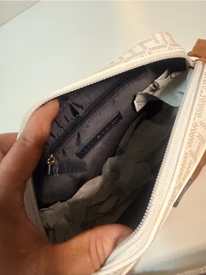 Tommy Hilfiger White Monogram Crossbody with Tricolor Stripe thumbnail 14