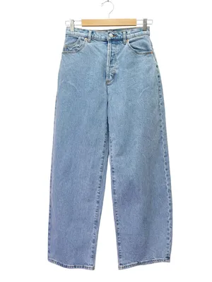 Rolla’s Gigi Barrel Jeans Size 26 High Rise Curved Leg Light Wash Denim thumbnail 2