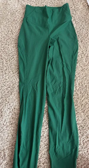 Green Lululemon Leggings thumbnail 1