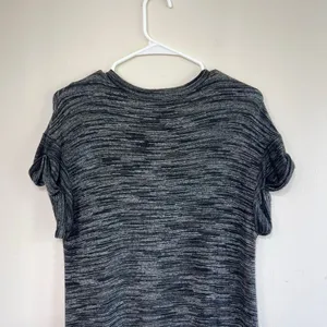 Anthropologie Cloth & Stone Gray Lori Knit Midi Dress Medium Women thumbnail 6