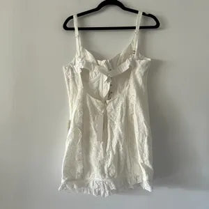 For Love & Lemons Mandy Mini White Lace Dress NWT Size XL thumbnail 3
