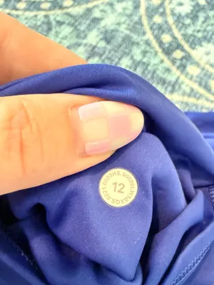 Lululemon Blue High-Waist Athletic Leggings thumbnail 3
