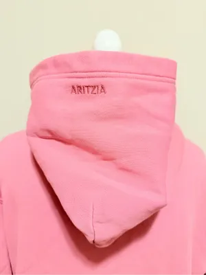 Aritzia Cozy Sweatfleece Perfect Hoodie size small vintage frozen berry NWOT thumbnail 11