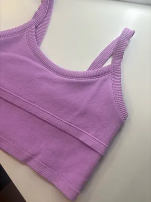 purple tank top Size XS thumbnail 3