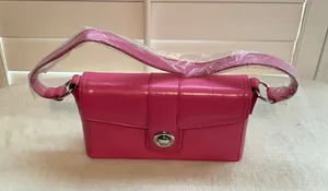 Vegan Leather purse Pink thumbnail 1