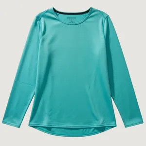 89 | Patagonia Gorpcore Hiking Capilene Midweight‎ Baselayer Turquoise Women L thumbnail 1