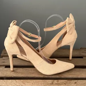 NEW ZBY Women’s Nude Suede Pointed Toe High‎ Heels Size 9.5 A29 thumbnail 6