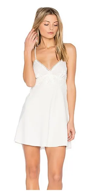 Flora Nikrooz Womens Coquette Bridal Sleep Charmeuse Robe & Slip Dress Set Small thumbnail 1