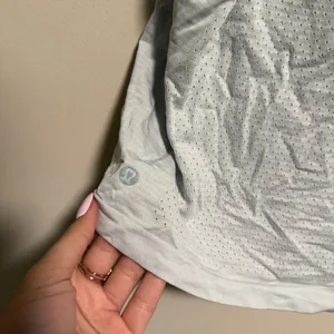 Lululemon Breeze By Muscle Crop Tank *lululemon Silver Lilac Silver Lilac Size 4 thumbnail 5