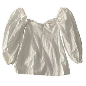 House of London CB size large j adore White Dress mini long sleeve puff statemen thumbnail 3