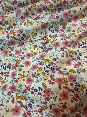 SheIn Ditzy Floral Tiered Maxi Skirt thumbnail 5