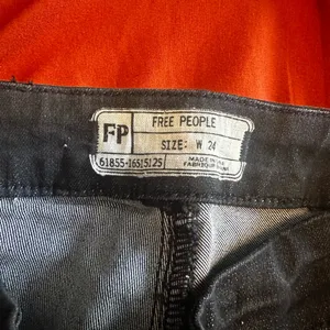 Free people‎ NWT size 24 split seam jeans black side zipper thumbnail 4