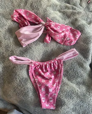 Strawberry milk mob bikini Pink Size M thumbnail 1