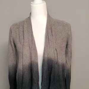 Barefoot Dreams Blue Bamboo Chic Lite Calypso Waterfall Long Sleeve Cardigan S/M thumbnail 2